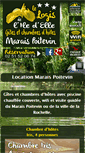 Mobile Screenshot of location-marais-poitevin.com